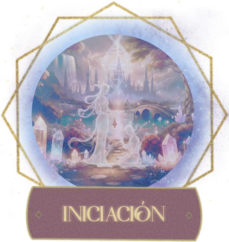 Iniciación y sintonización con la Frecuencia del Templo AuraCristal